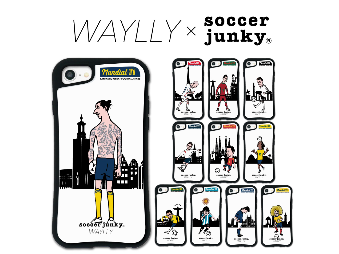 『soccer junky × WAYLLY』ディレクション